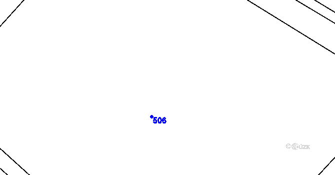 Parcela st. 147/12 v KÚ Zahnašovice, Katastrální mapa