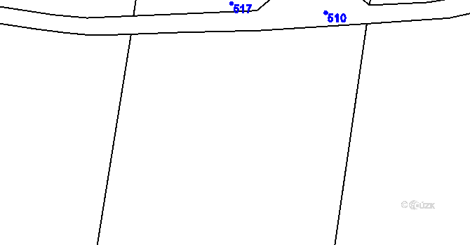 Parcela st. 302/24 v KÚ Zahořany u Berouna, Katastrální mapa