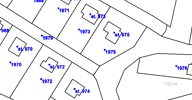 Parcela st. 553/6 v KÚ Zbraslavice, Katastrální mapa