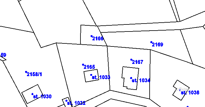 Parcela st. 573/21 v KÚ Zbraslavice, Katastrální mapa