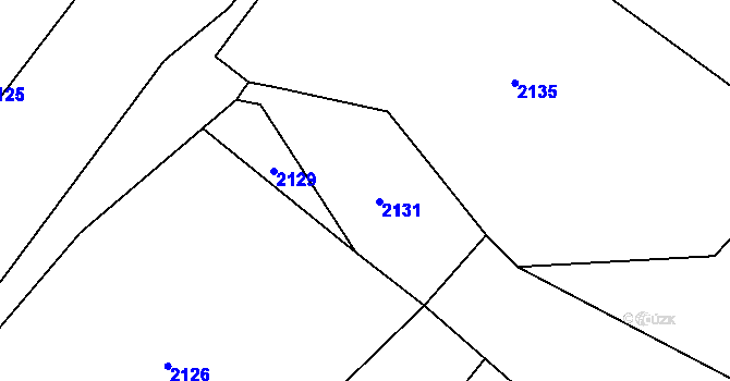 Parcela st. 567/3 v KÚ Zbyslavice, Katastrální mapa