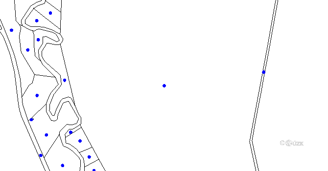 Parcela st. 764/1 v KÚ Zbytiny, Katastrální mapa