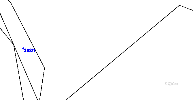 Parcela st. 370/3 v KÚ Masákova Lhota, Katastrální mapa