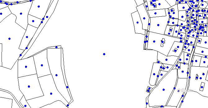 Parcela st. 93/1 v KÚ Masákova Lhota, Katastrální mapa