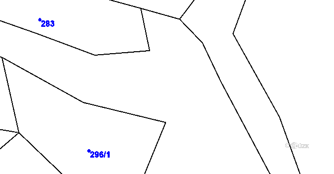 Parcela st. 361/23 v KÚ Znojmo-Hradiště, Katastrální mapa