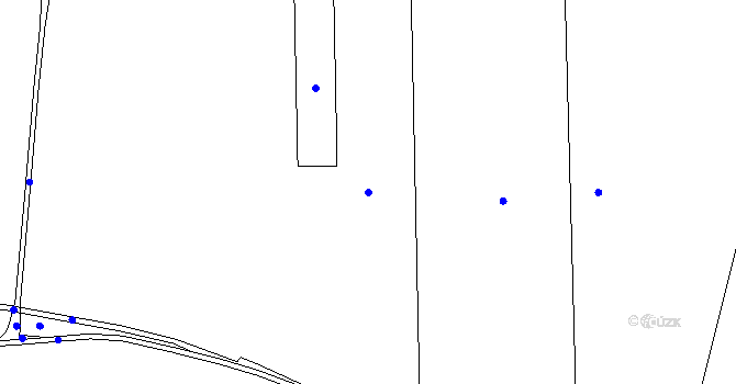 Parcela st. 685/25 v KÚ Znojmo-Hradiště, Katastrální mapa