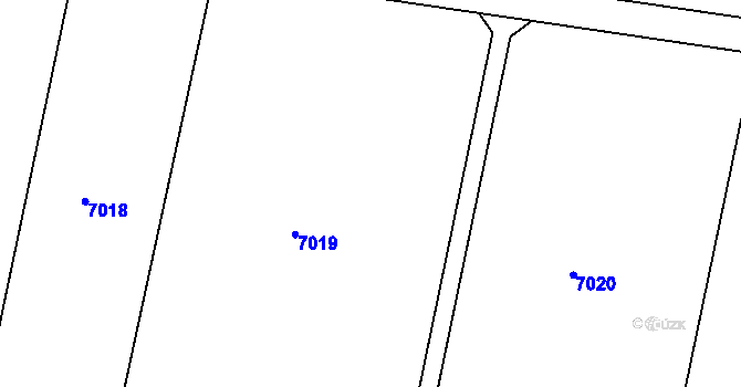 Parcela st. 3973/28 v KÚ Zubří, Katastrální mapa