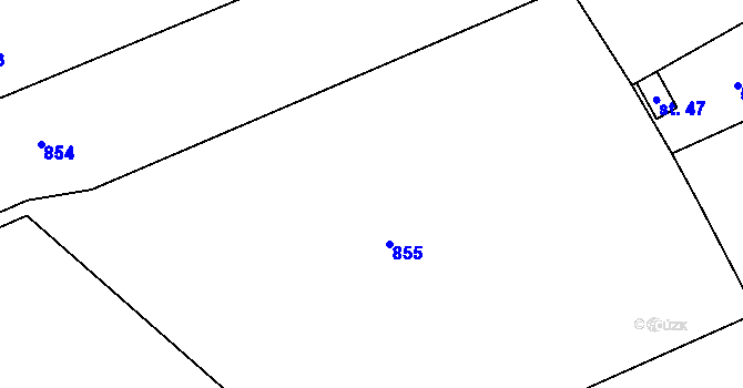 Parcela st. 420/12 v KÚ Spytice, Katastrální mapa