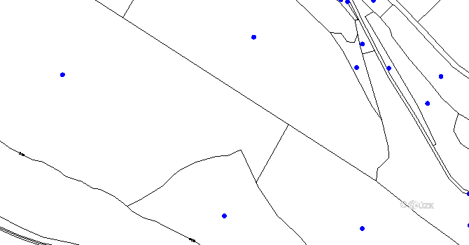 Parcela st. 420/2 v KÚ Kruh v Podbezdězí, Katastrální mapa