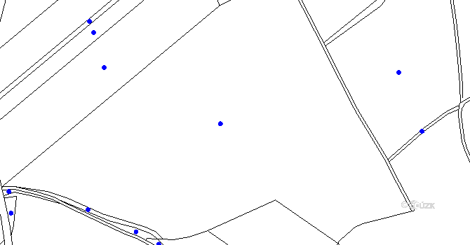Parcela st. 497/2 v KÚ Žďár v Podbezdězí, Katastrální mapa