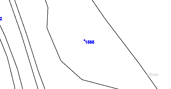 Parcela st. 549/8 v KÚ Ždírec v Podbezdězí, Katastrální mapa