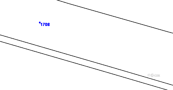 Parcela st. 366/16 v KÚ Ždírec v Podbezdězí, Katastrální mapa