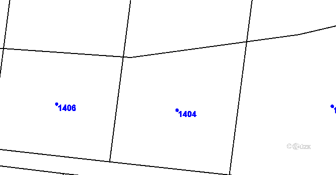 Parcela st. 749/54 v KÚ Žehušice, Katastrální mapa
