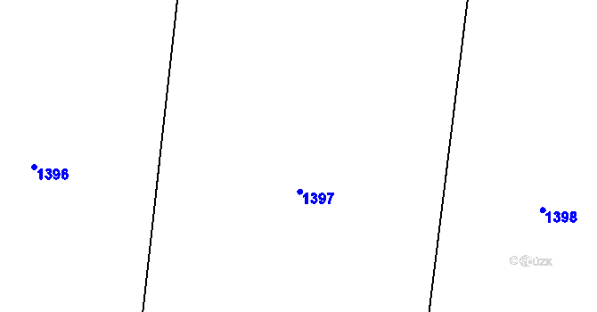 Parcela st. 749/74 v KÚ Žehušice, Katastrální mapa