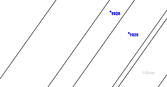 Parcela st. 173/12 v KÚ Želeč u Žatce, Katastrální mapa