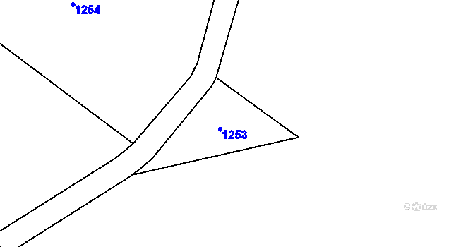 Parcela st. 370/2 v KÚ Šašovice, Katastrální mapa