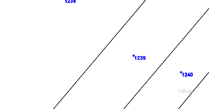Parcela st. 109/14 v KÚ Šašovice, Katastrální mapa
