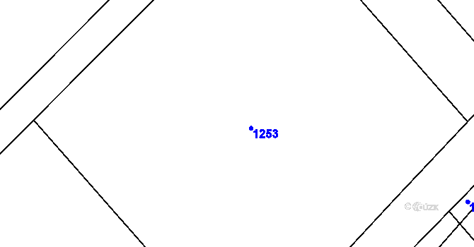 Parcela st. 334/25 v KÚ Žeranovice, Katastrální mapa