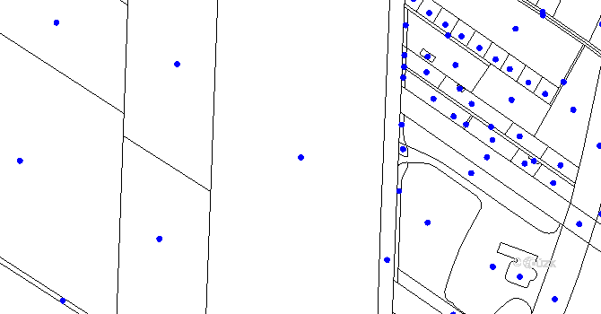 Parcela st. 243 v KÚ Žešov, Katastrální mapa