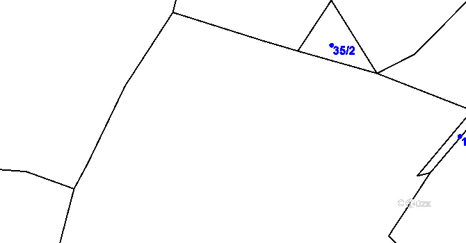 Parcela st. 137 v KÚ Přehořov u Žihle, Katastrální mapa