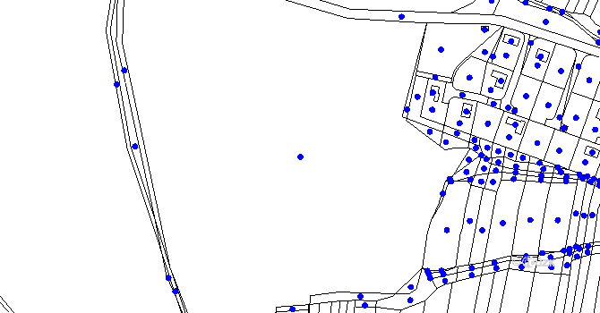 Parcela st. 936/11 v KÚ Tatiná, Katastrální mapa
