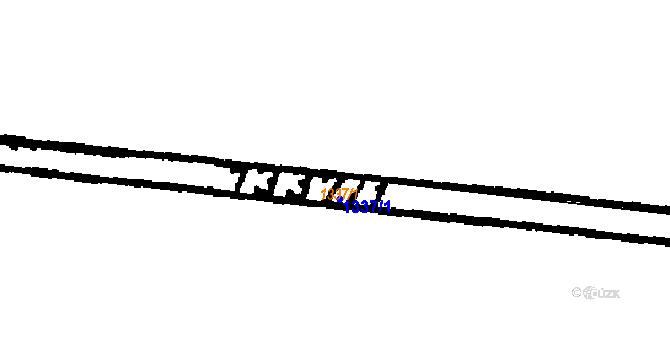 Parcela st. 1337 v KÚ Kokořov, Katastrální mapa