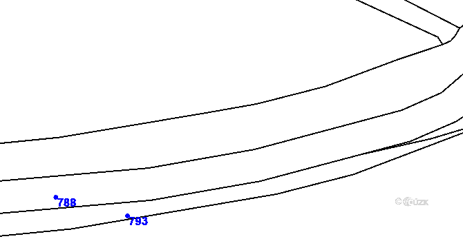 Parcela st. 669/19 v KÚ Žižice, Katastrální mapa