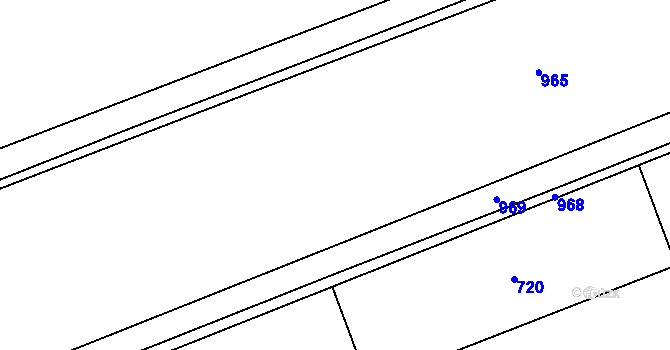 Parcela st. 676/5 v KÚ Žižice, Katastrální mapa
