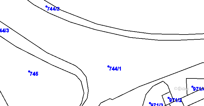 Parcela st. 676/24 v KÚ Žižice, Katastrální mapa