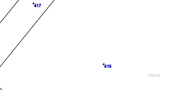 Parcela st. 184/21 v KÚ Kozojedy u Žlunic, Katastrální mapa