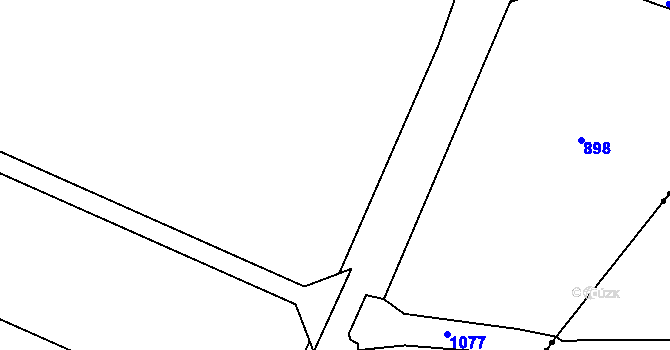 Parcela st. 413/9 v KÚ Slavhostice, Katastrální mapa