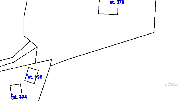 Parcela st. 411/4 v KÚ Žopy, Katastrální mapa