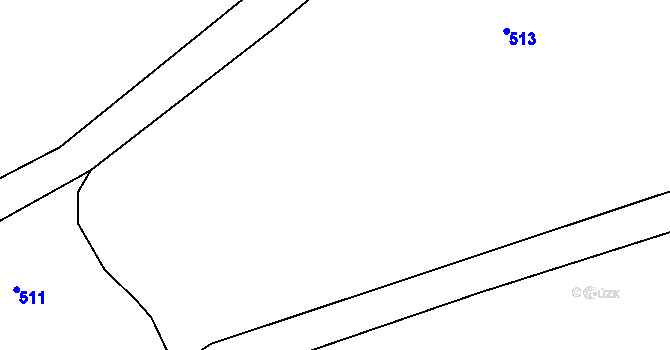 Parcela st. 88 v KÚ Ječmeniště, Katastrální mapa