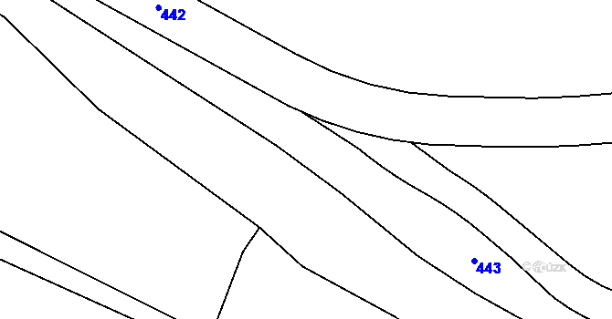 Parcela st. 109 v KÚ Ječmeniště, Katastrální mapa