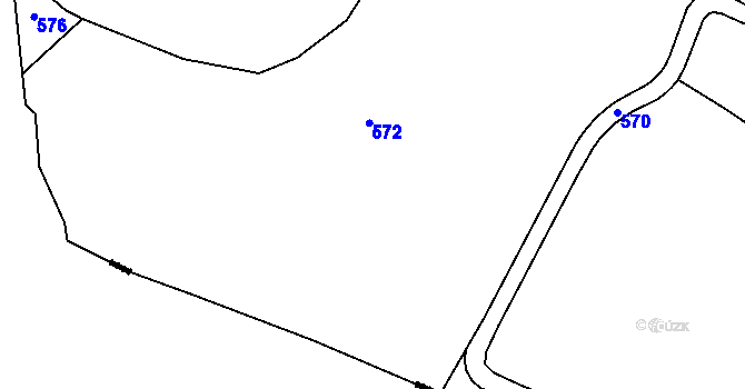 Parcela st. 139 v KÚ Ječmeniště, Katastrální mapa