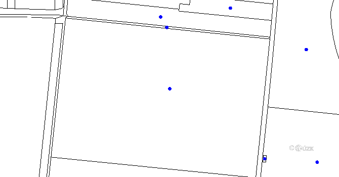 Parcela st. 417 v KÚ Ječmeniště, Katastrální mapa