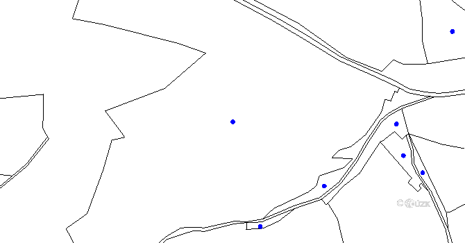 Parcela st. 755/1 v KÚ Kapličky, Katastrální mapa