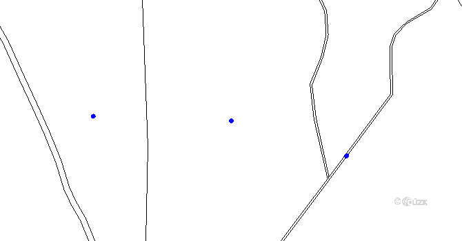 Parcela st. 46 v KÚ Osina, Katastrální mapa