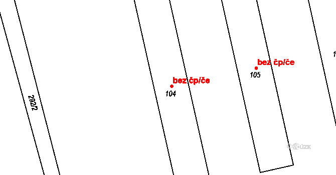 Česká Skalice 40089002 na parcele st. 104 v KÚ Zlíč, Katastrální mapa
