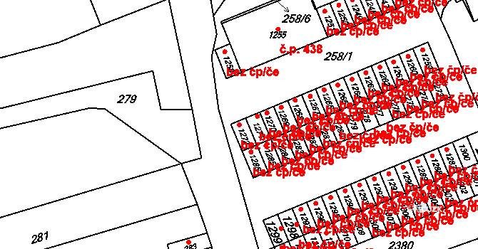 Grygov 47310006 na parcele st. 1272 v KÚ Grygov, Katastrální mapa