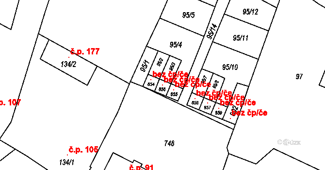 Ruprechtov 102672008 na parcele st. 856 v KÚ Ruprechtov, Katastrální mapa