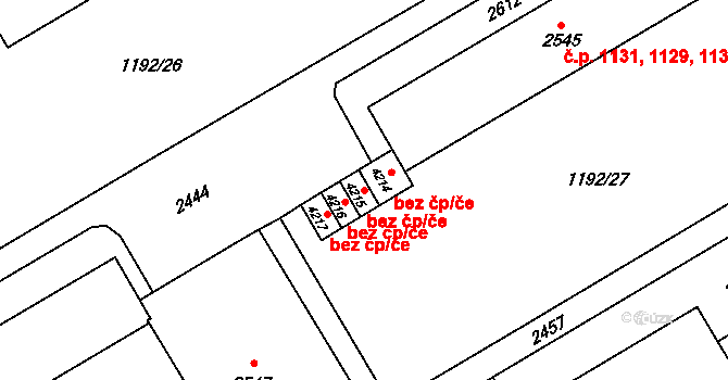 Beroun 43519008 na parcele st. 4215 v KÚ Beroun, Katastrální mapa