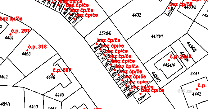 Plzeň 46291008 na parcele st. 5526/9 v KÚ Plzeň, Katastrální mapa