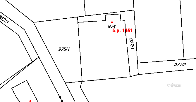 Bludovice 340, Havířov, Katastrální mapa