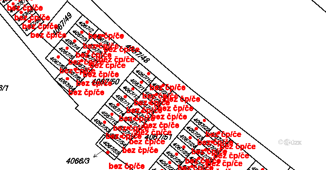 Semily 43515011 na parcele st. 4067/21 v KÚ Semily, Katastrální mapa