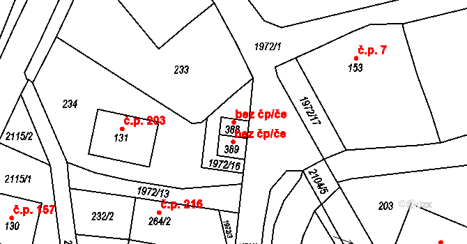 Svratouch 49313011 na parcele st. 388 v KÚ Svratouch, Katastrální mapa