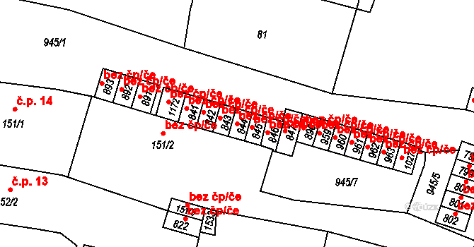 Žacléř 50139011 na parcele st. 844 v KÚ Žacléř, Katastrální mapa