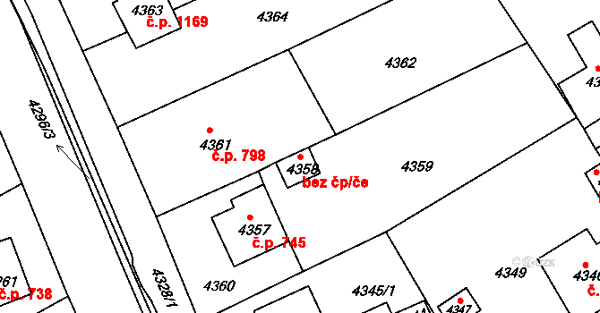 Jirkov 668, Katastrální mapa
