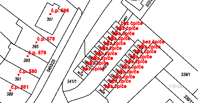 Zábřeh 44987013 na parcele st. 5501/8 v KÚ Zábřeh na Moravě, Katastrální mapa