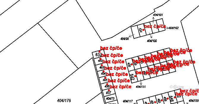 Objekt 80436013, Katastrální mapa